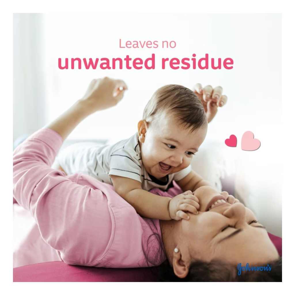 Johnson's Baby Gentle all Over Wipes 20'S