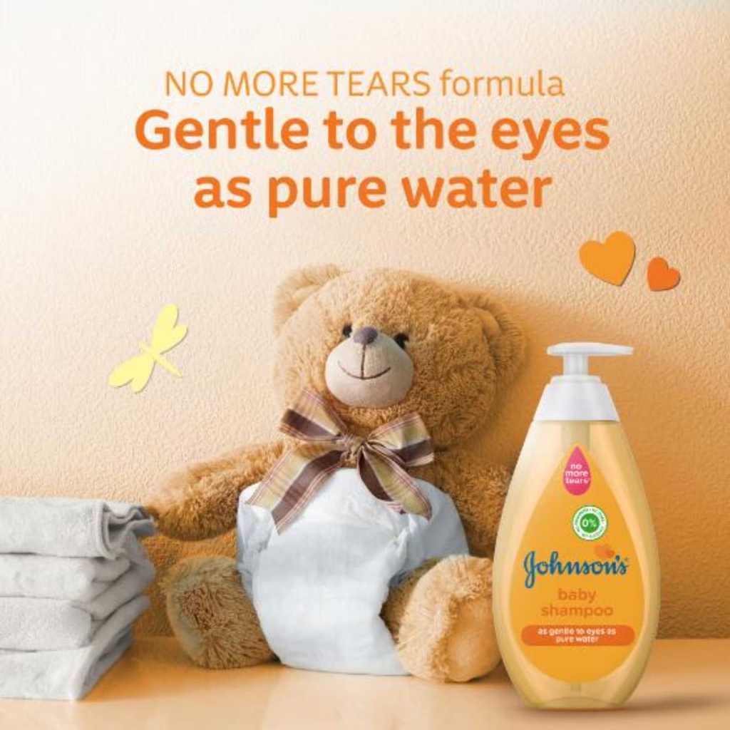Johnson's, Baby Shampoo, Gentle cleansing shampoo for babies, 200ml