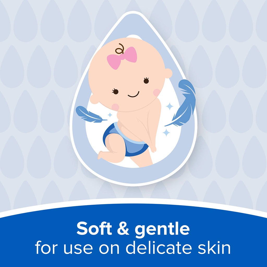Johnson’s, Baby Cotton Buds, Soft cotton swabs for gentle baby care, 200 pieces