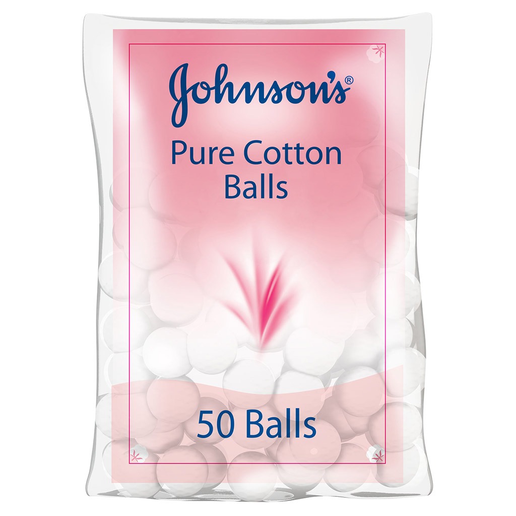 Johnson Baby Cotton Balls 50'S