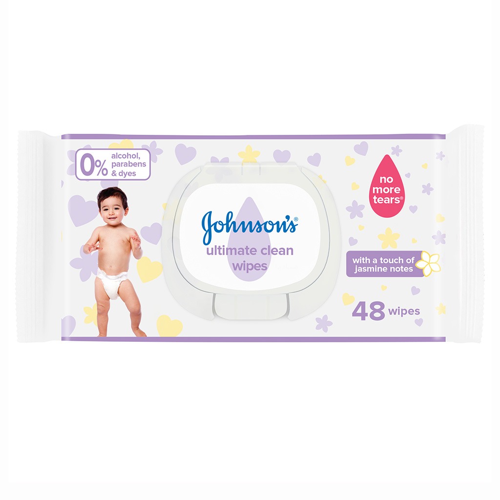 Johnson Baby Wipes Ultimate Jumbo Xm 48'S