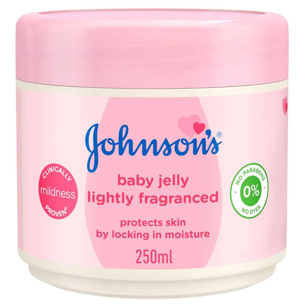 Johnson's, Baby Petroleum Jelly Scented, Protective and moisturizing jelly, 250g