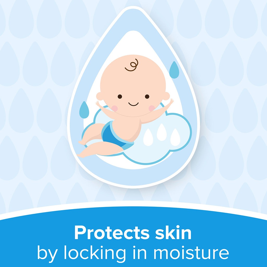 Johnson’s, Skin protecting baby jelly fragrance free, Hypoallergenic moisturizing baby skin care, 100ml