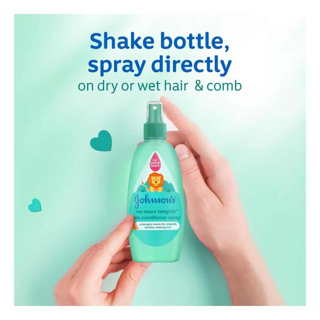 Johnson’s Baby N M T Cond Spray, 200 Ml