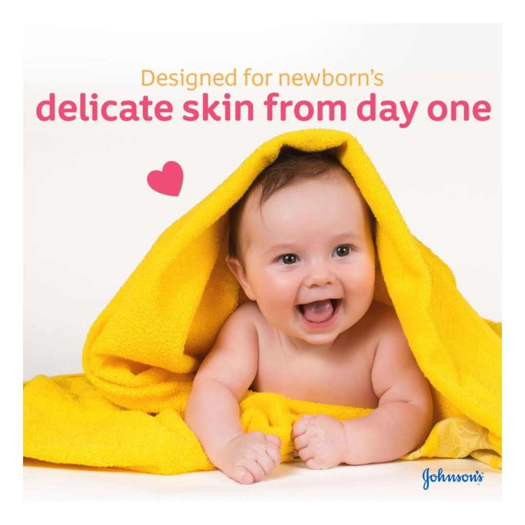 Johnson’s, Baby extra sensitive wipes, Gentle cleansing wipes for delicate baby skin, 56 wipes