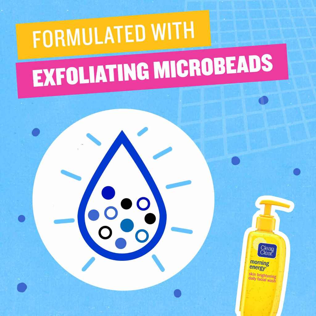 Clean & Clear, Skin Brightening Daily Facial Wash Morning Energy, Daily facial wash for radiant skin, 150ml