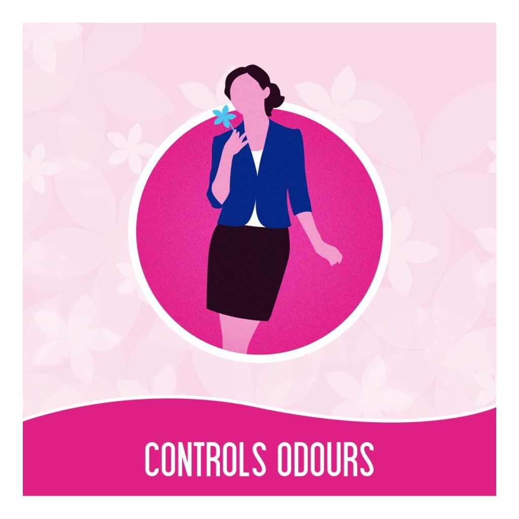 Carefree, Large Panty Liners, Breathable panty liners for daily freshness