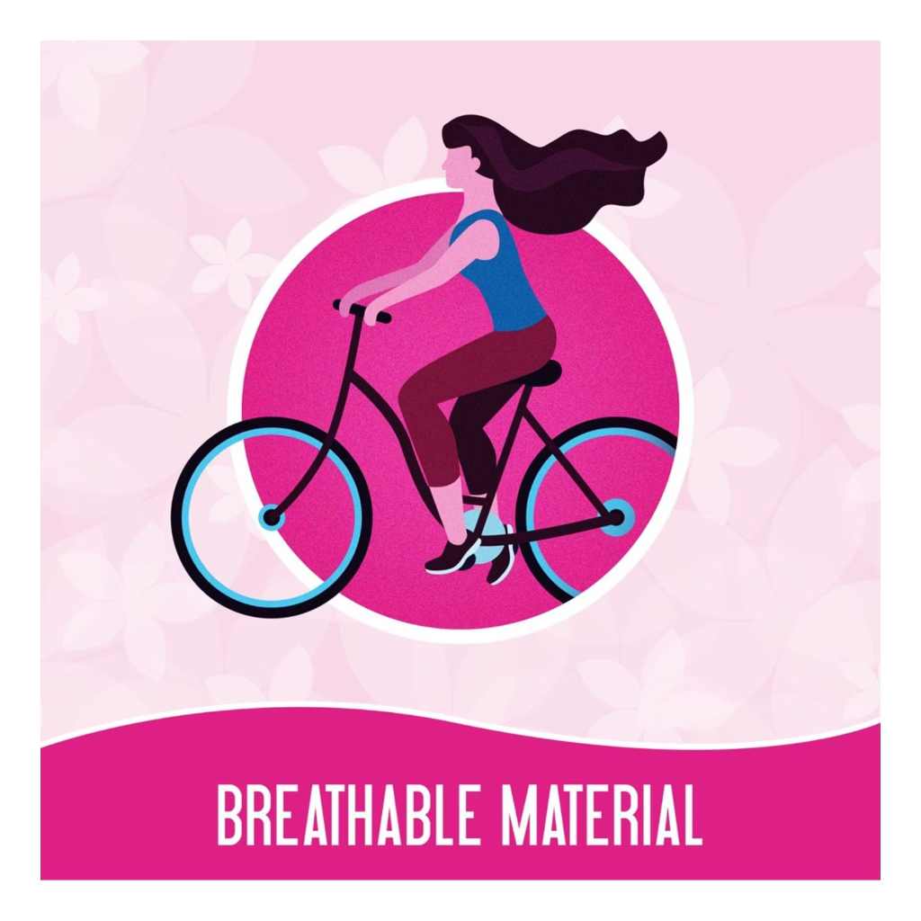 Carefree, Large Panty Liners, Breathable panty liners for daily freshness