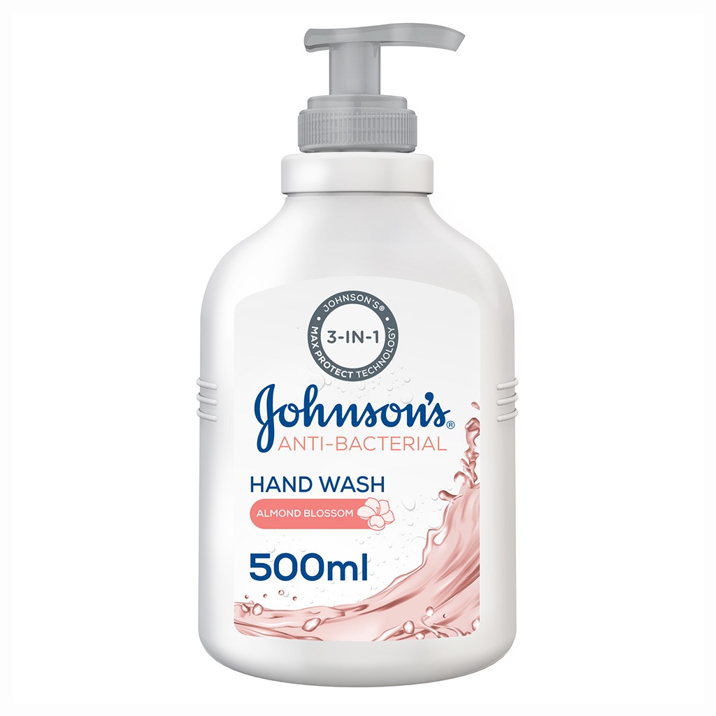Johnson's Adult Body Wash with Almond Water 500ml