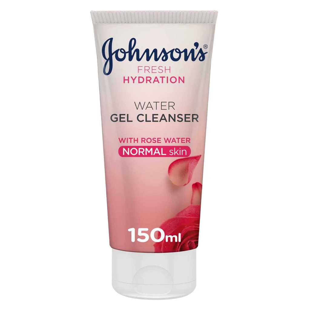 Johnson's Water Gel Cleanser Rose Water 150ml