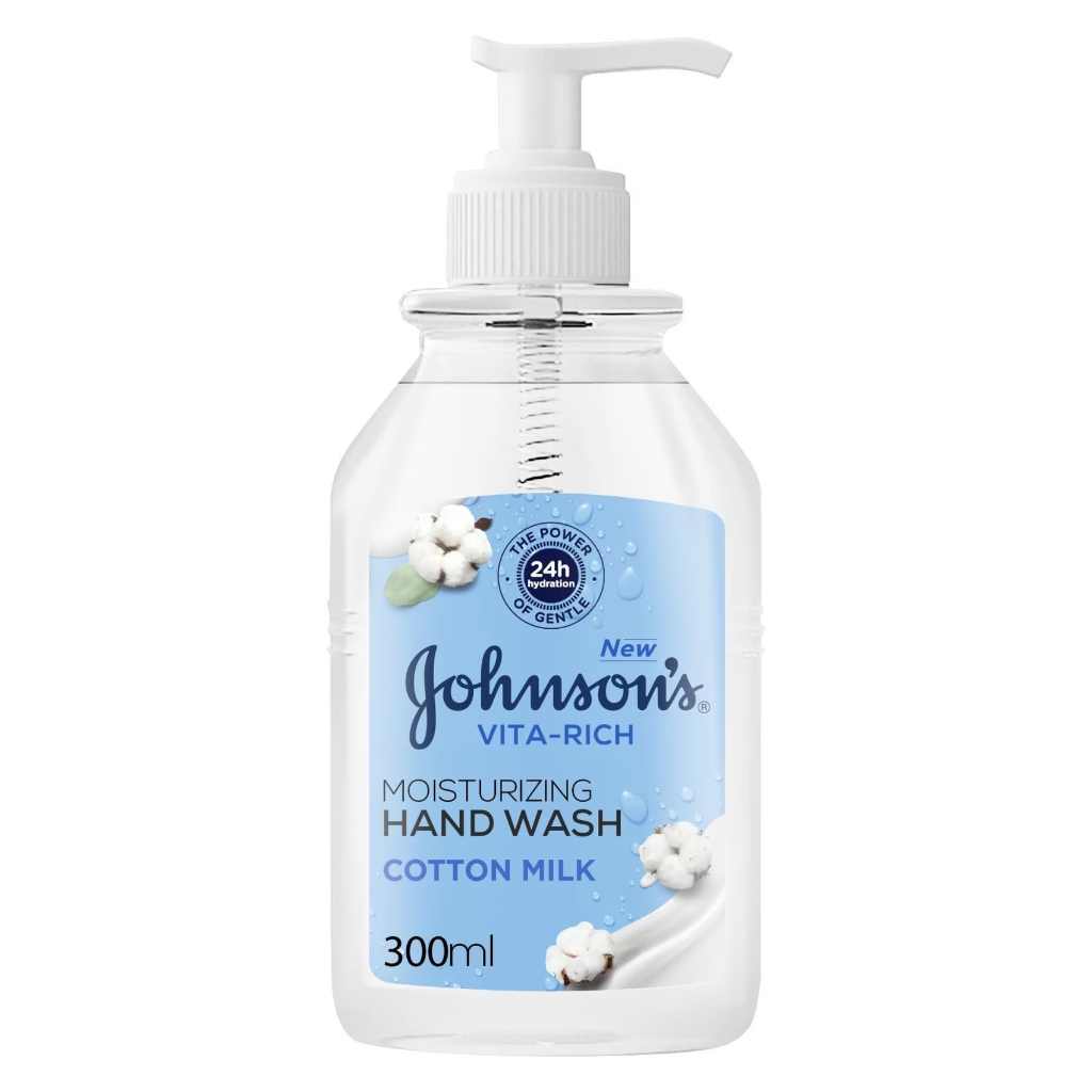 Johnson's Vita- Rich Moisturizing Hand Wash Cotton Milk 300ml