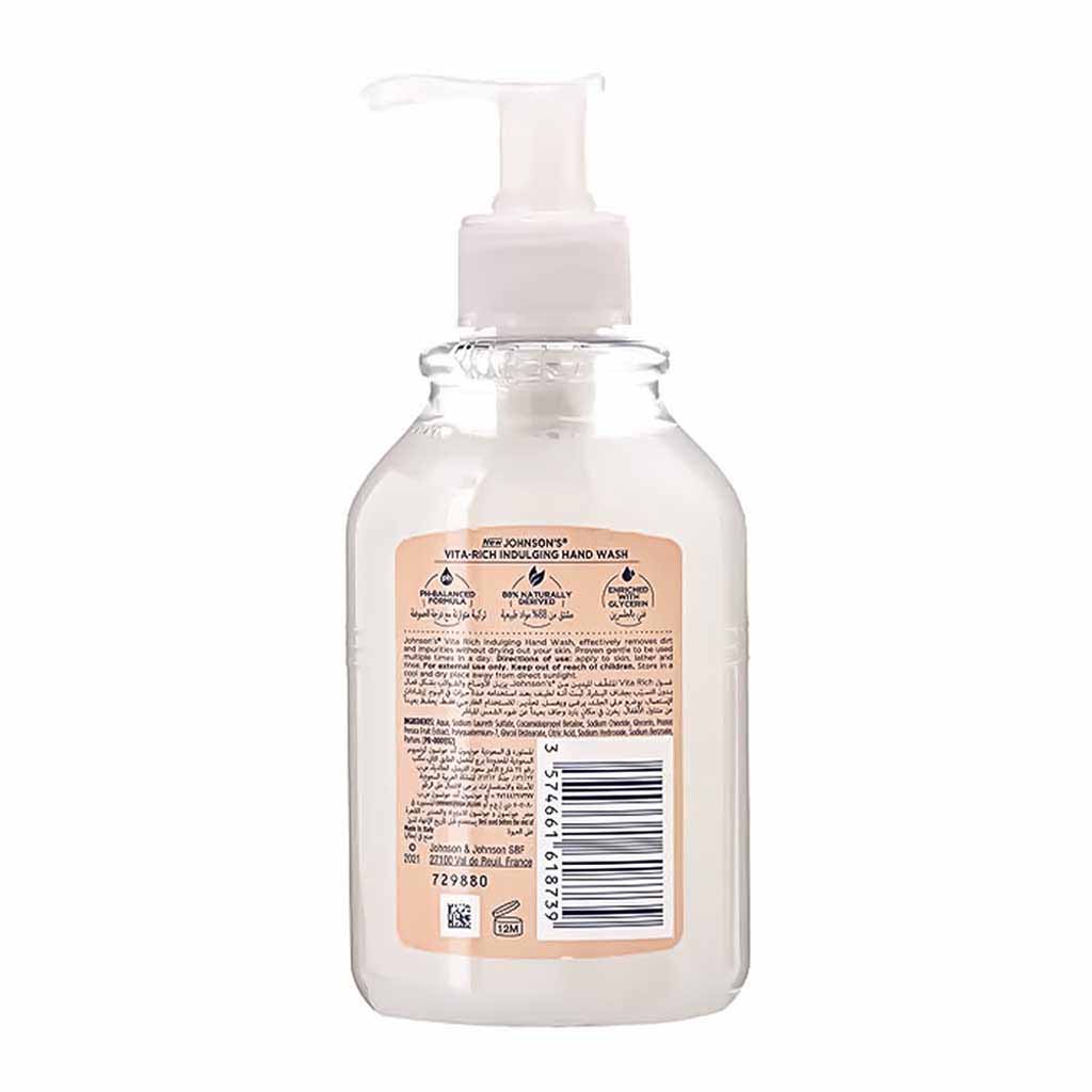 Johnson Adult Liq Soap 300 Peach Meza
