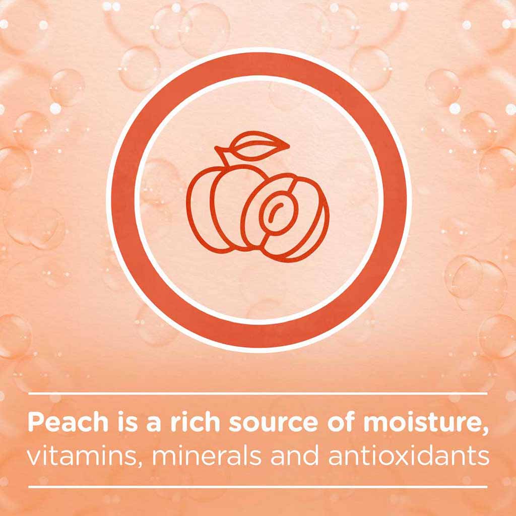 Johnson Adult Liq Soap 300 Peach Meza