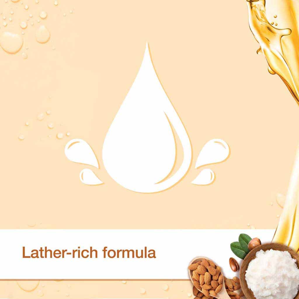 Johnson's Vita-Rich Oil in Body Wash Almond Oil & Shea Butter 400ml