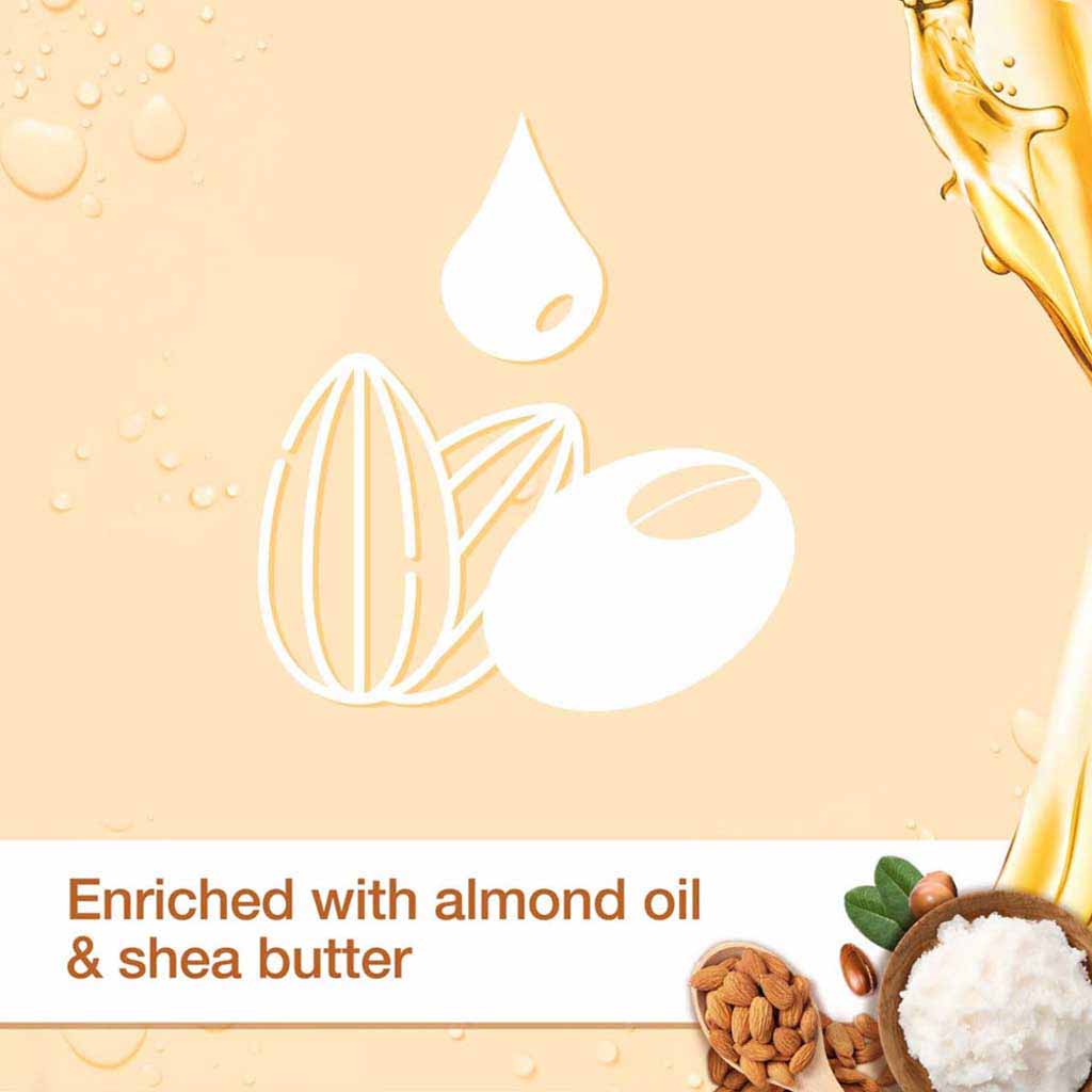 Johnson's Vita-Rich Oil in Body Wash Almond Oil & Shea Butter 400ml