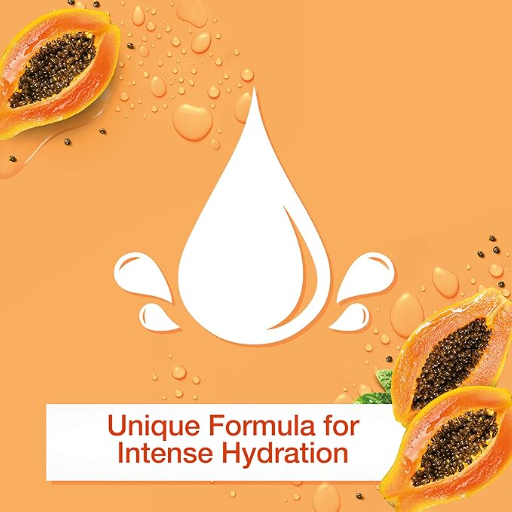 Johnson's, Body Lotion Vita-Rich Papaya, Hydrating lotion with brightening papaya extract, 400ml