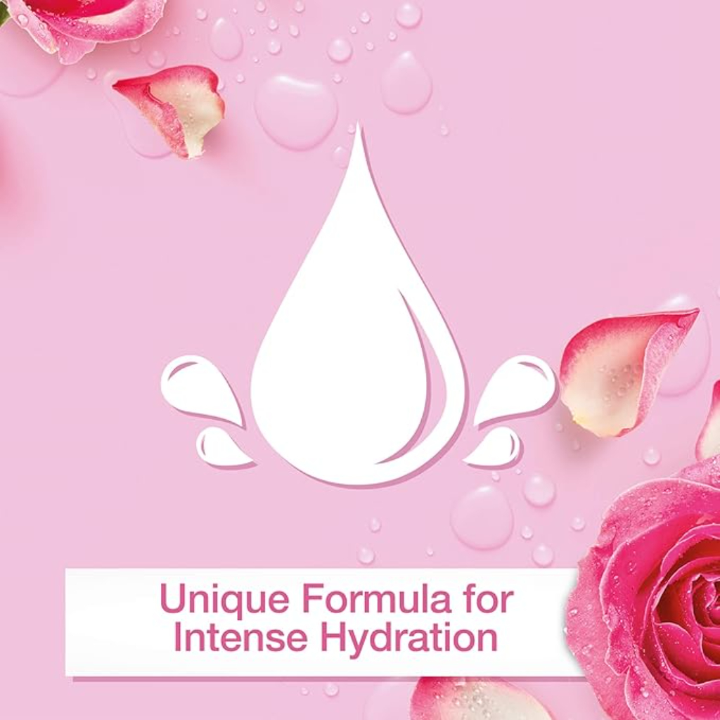 Johnson's, Body Lotion Vita-Rich Soothing Rose Water, Nourishing and hydrating body lotion, 400ml