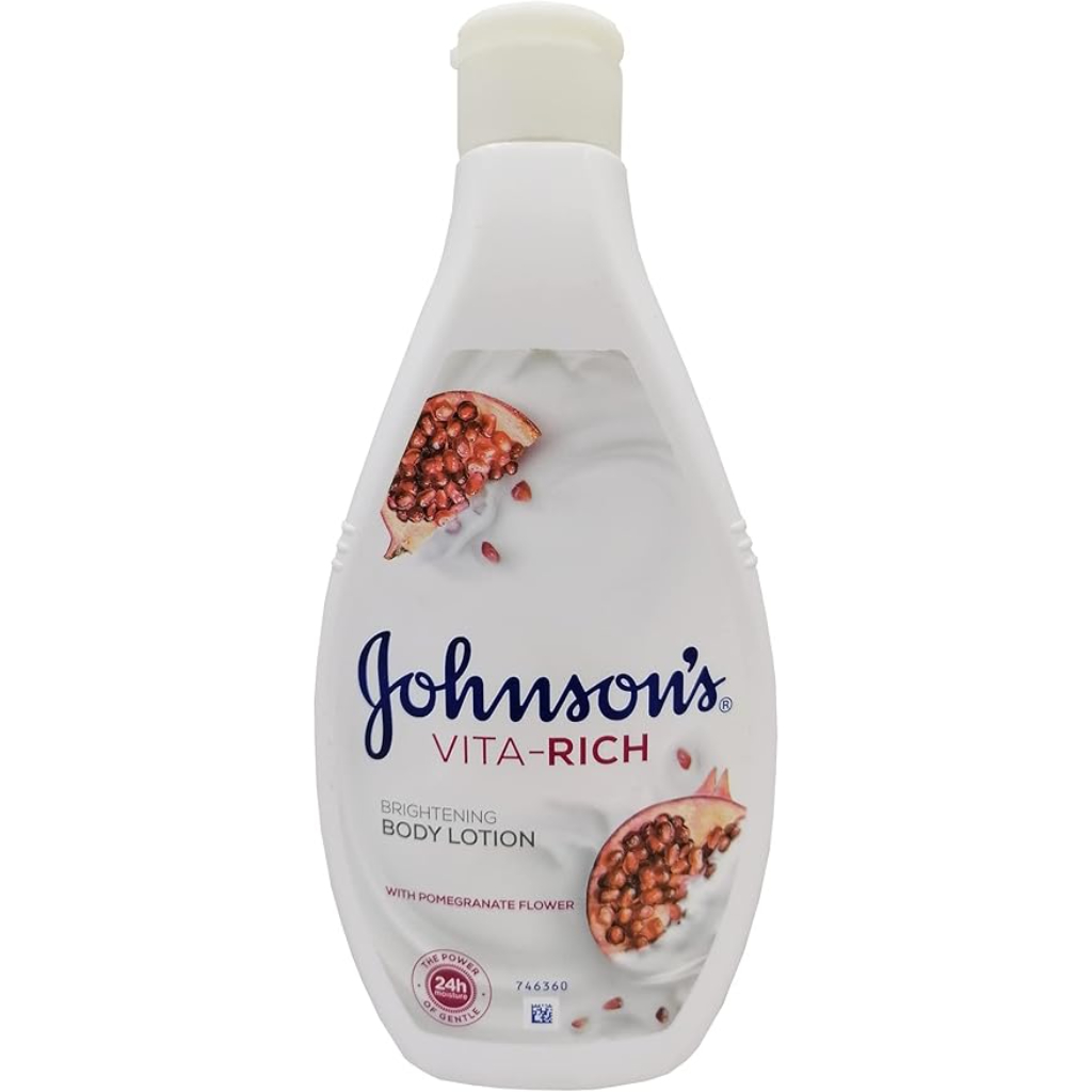 Johnson's, Body Lotion Vita-Rich Brightening Pomegranate, Brightening lotion with antioxidant pomegranate, 400ml