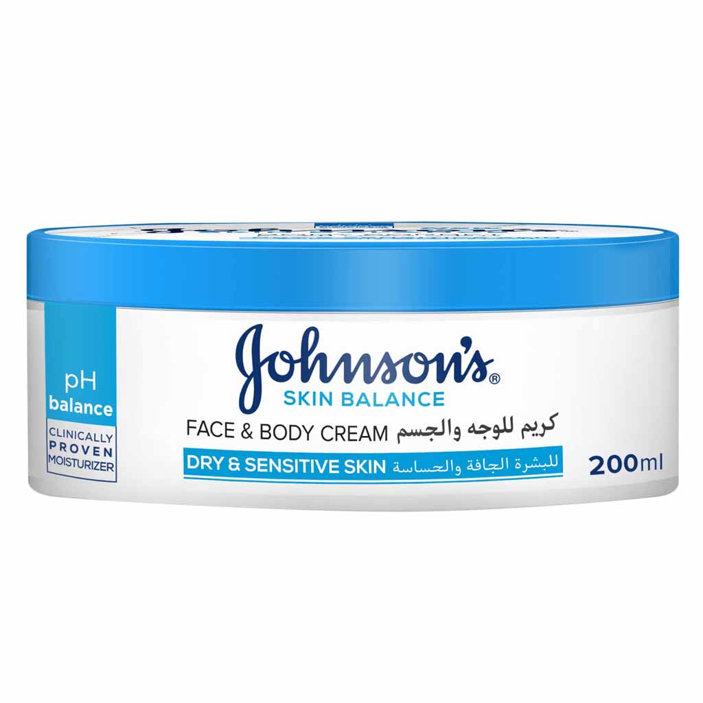 Johnson's, Adult Skin Cream, Intensive moisturizing cream for mature skin, 200 ml