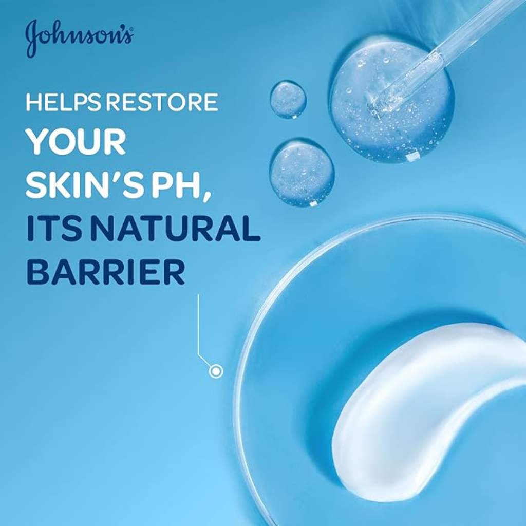 Johnson’s, Skin balance face and body cream, Moisturizing cream for balanced skin hydration, 300 ml