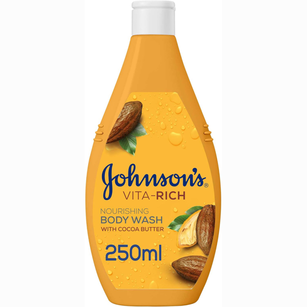 Johnson’s, Body Wash Vita-Rich Nourishing Cocoa Butter, Moisturizing body wash with cocoa butter, 250ml