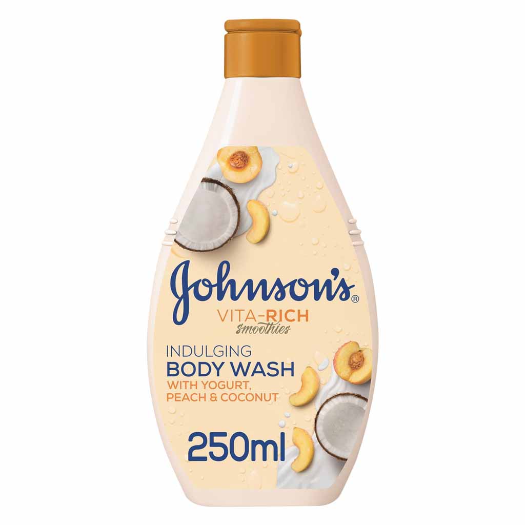 Johnson’s'S Adult Body Wash Peach Flavor, 250 Ml