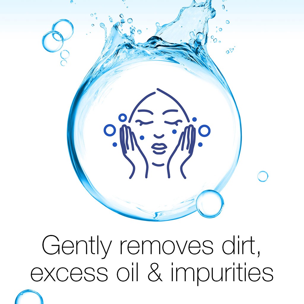 Neutrogena, Deep Clean Oil-Free Gel Wash, Oil-free facial cleanser for deep pore cleansing, 200ml