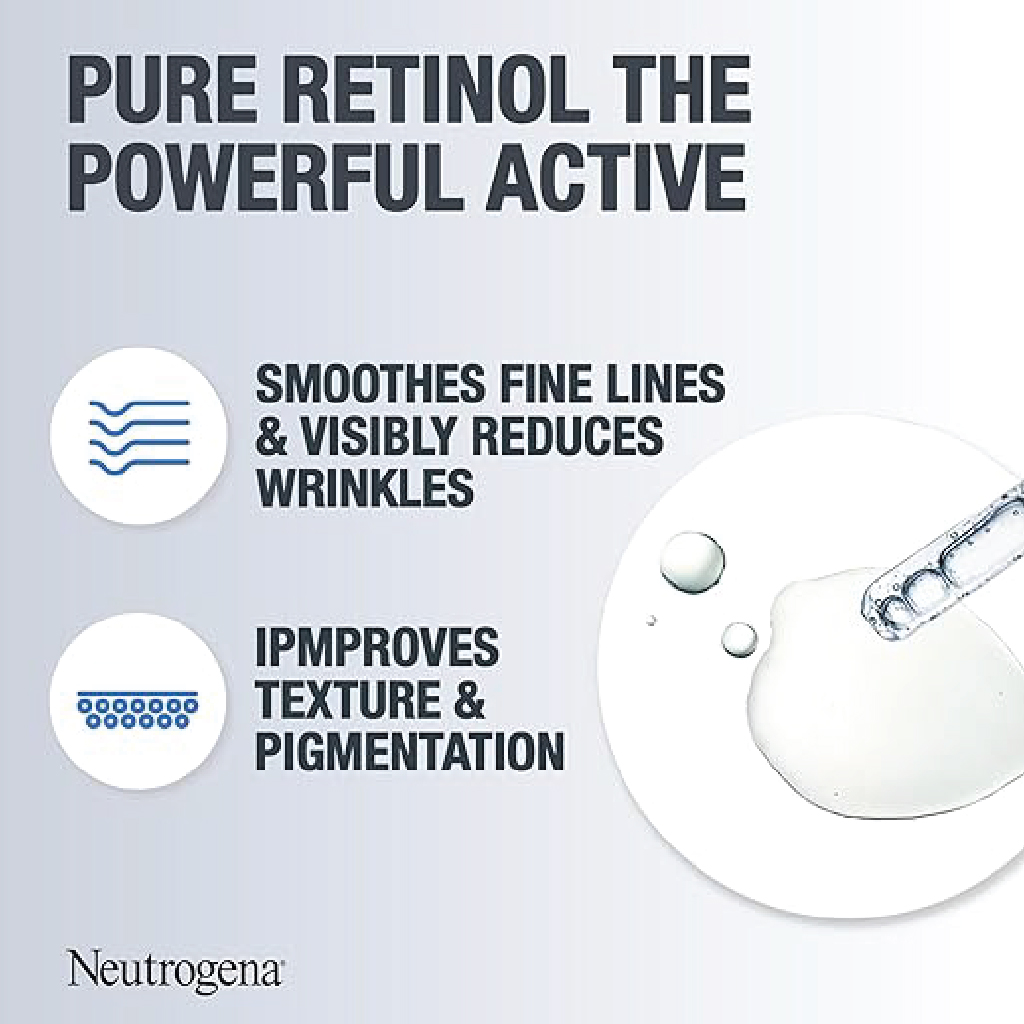 Neutrogena, Retinol Boost Day Cream, Anti-aging cream with retinol and SPF 15, 50 ml