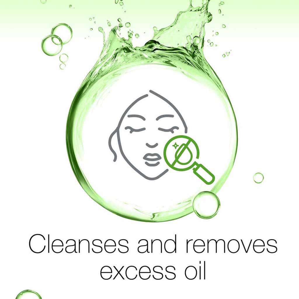 Neutrogena Oil Balancing Facial Wash Lime for Oily Skin 200ml