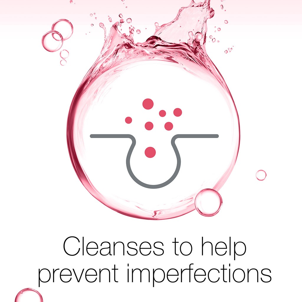 Neutrogena, Fresh and clear facial wash with pink grapefruit, Deep cleansing facial wash for oily skin, 200 ml