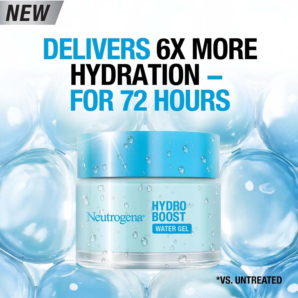 Neutrogena, Hydro Boost Water Gel Face Moisturizer, Hydrating gel for normal to combination skin, 50ml
