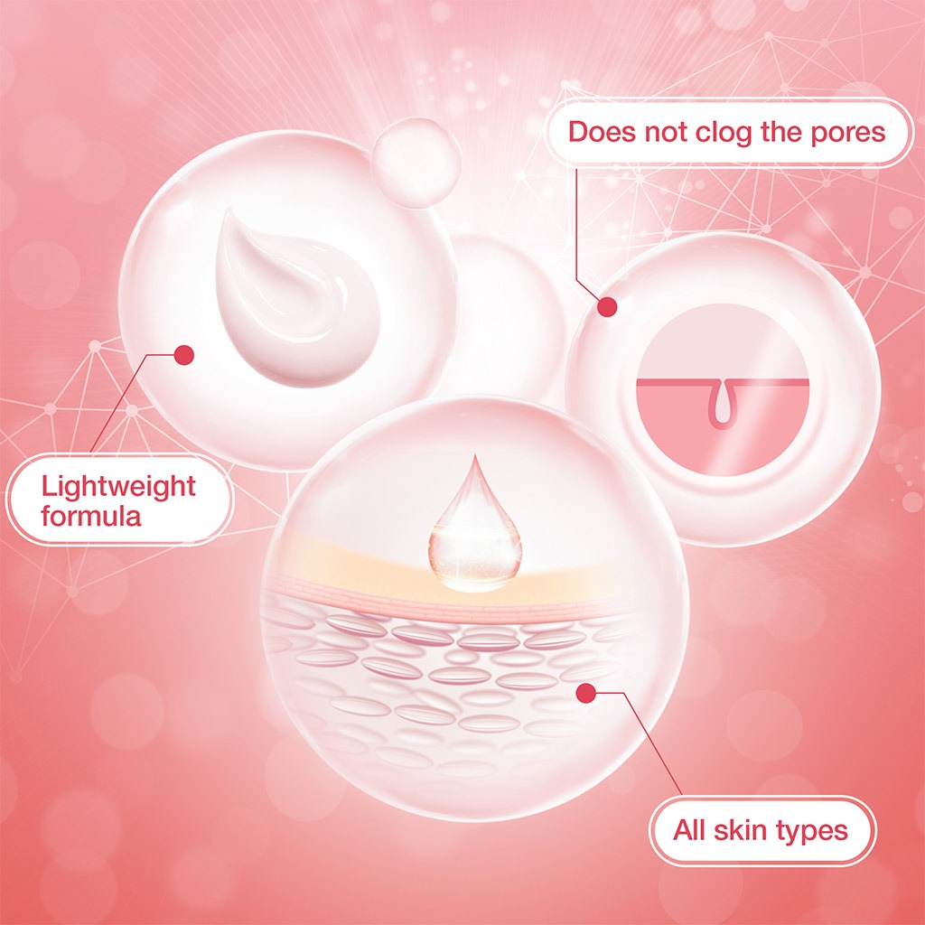 Neutrogena, Bright Boost Gel Fluid SPF 30, Brightening gel with sun protection for uneven tone, 50ml