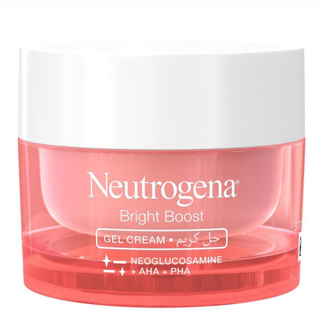 Neutrogena, Bright Boost Gel Cream For Spots Fine-Lines & Uneven Tone, Brightening gel cream for skin renewal, 50ml