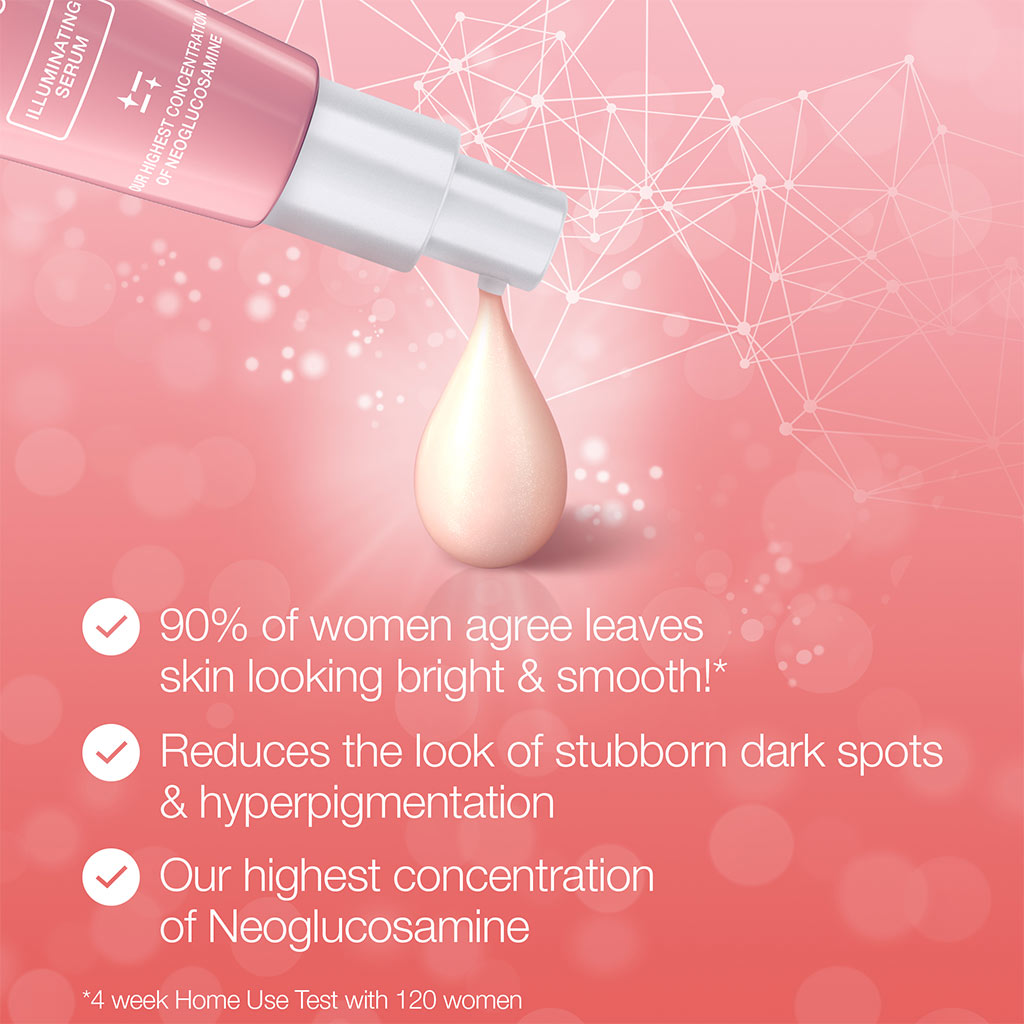 Neutrogena, Bright Boost Illuminating Serum, Radiance enhancing facial serum, 30ml