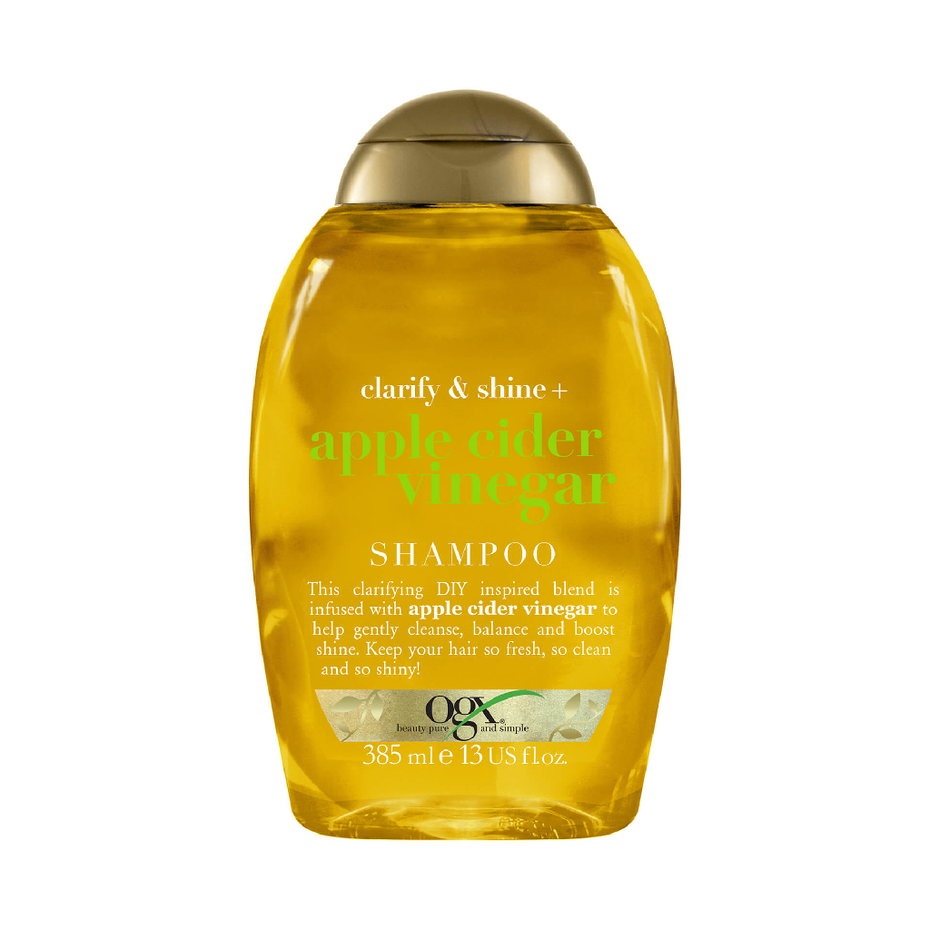 OGX Apple Cider Vinegar Clarifying Shampoo for Oily and Greasy Hair, 385 ml