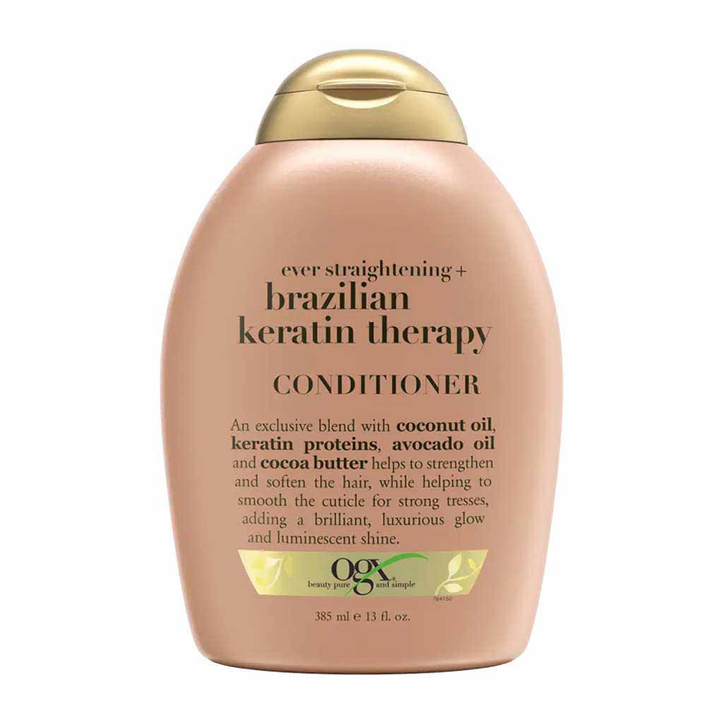 OGX Ever Straightening Brazilian Keratin Smooth Conditioner 385 ml