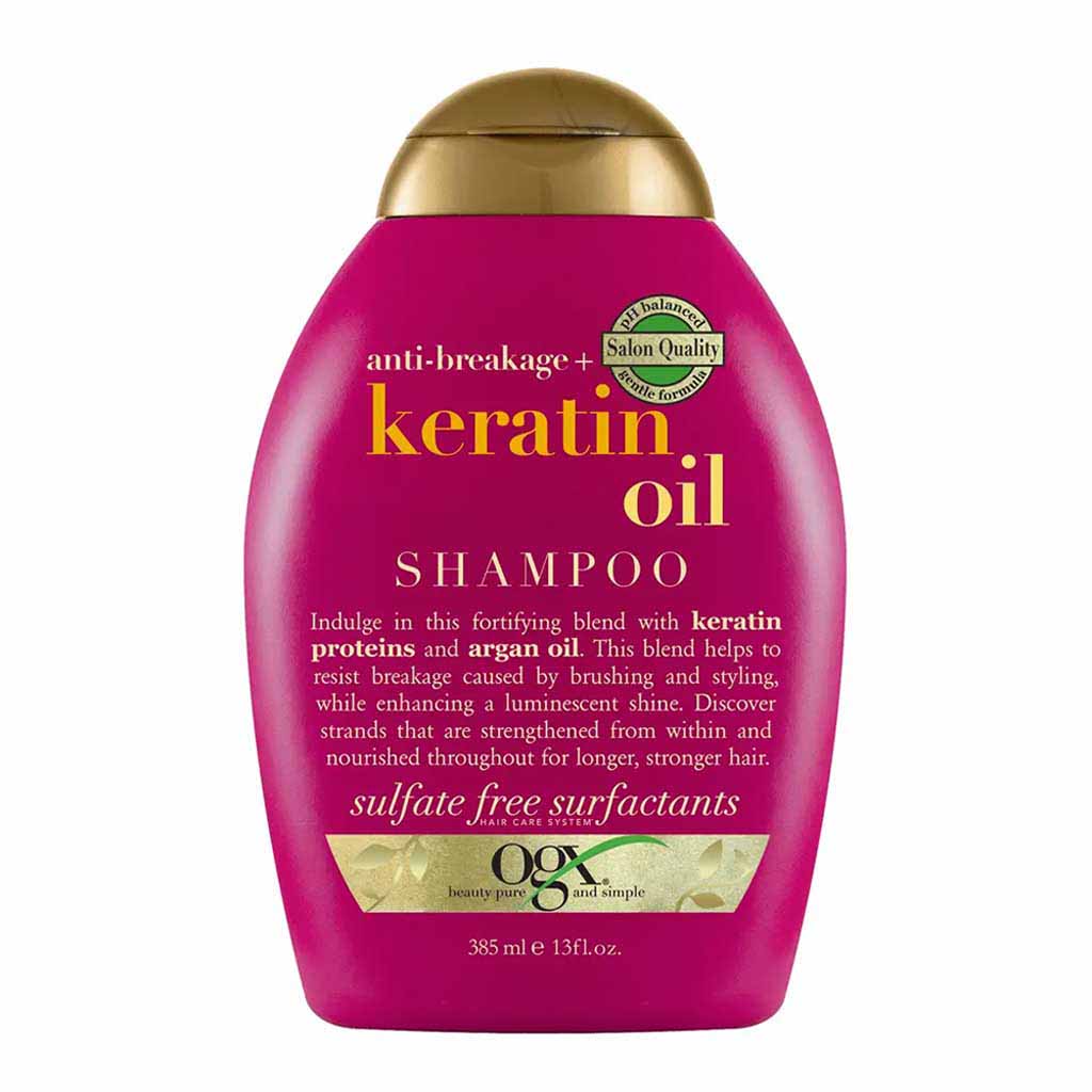 OGX Strengh & Length Keratin Oil Shampoo 385 ml