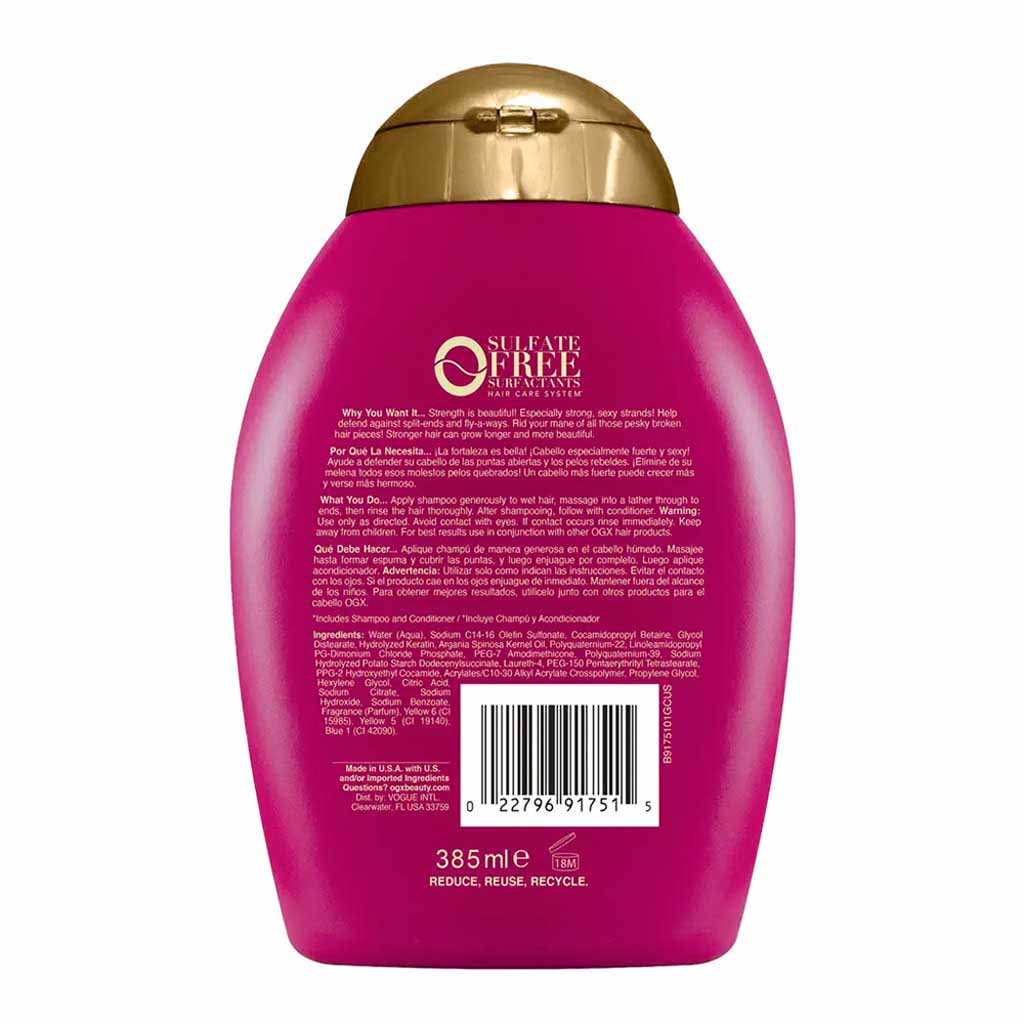 OGX Strengh & Length Keratin Oil Shampoo 385 ml