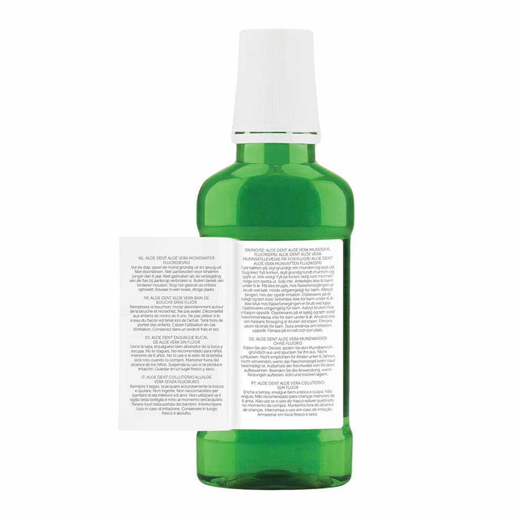 Aloe Dent, Mouthwash Alcohol Free, Alcohol free mouthwash for gentle oral care, 250 ml