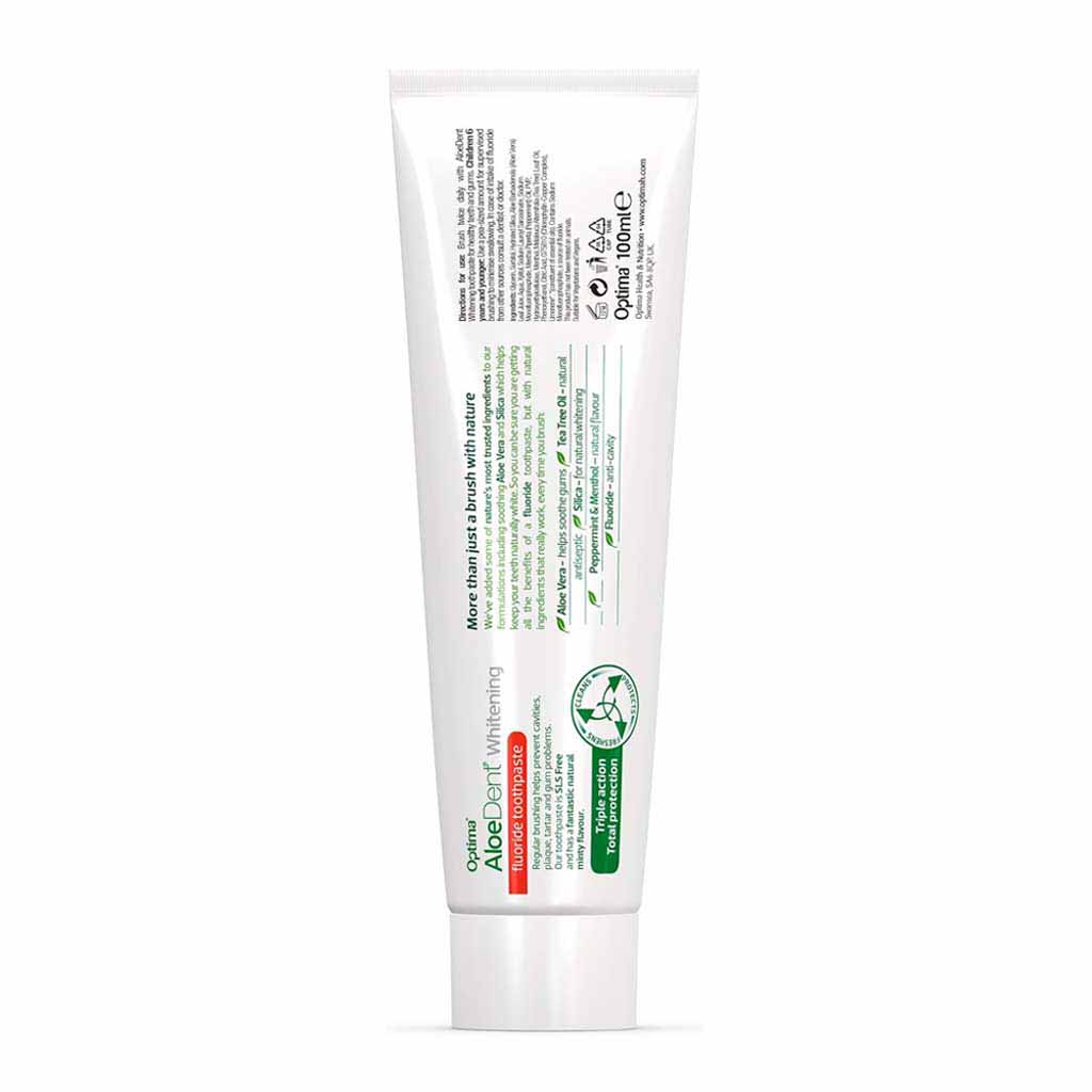 Aloe Dent, Toothpaste Whitening Cool Minty Freshness, Whitening toothpaste with refreshing mint flavor, 100 ml