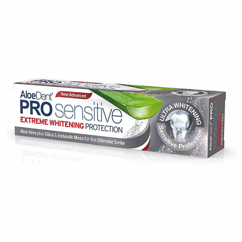 Aloe Dent Toothpaste Pro Sensitive Extreme Whitening 75ml