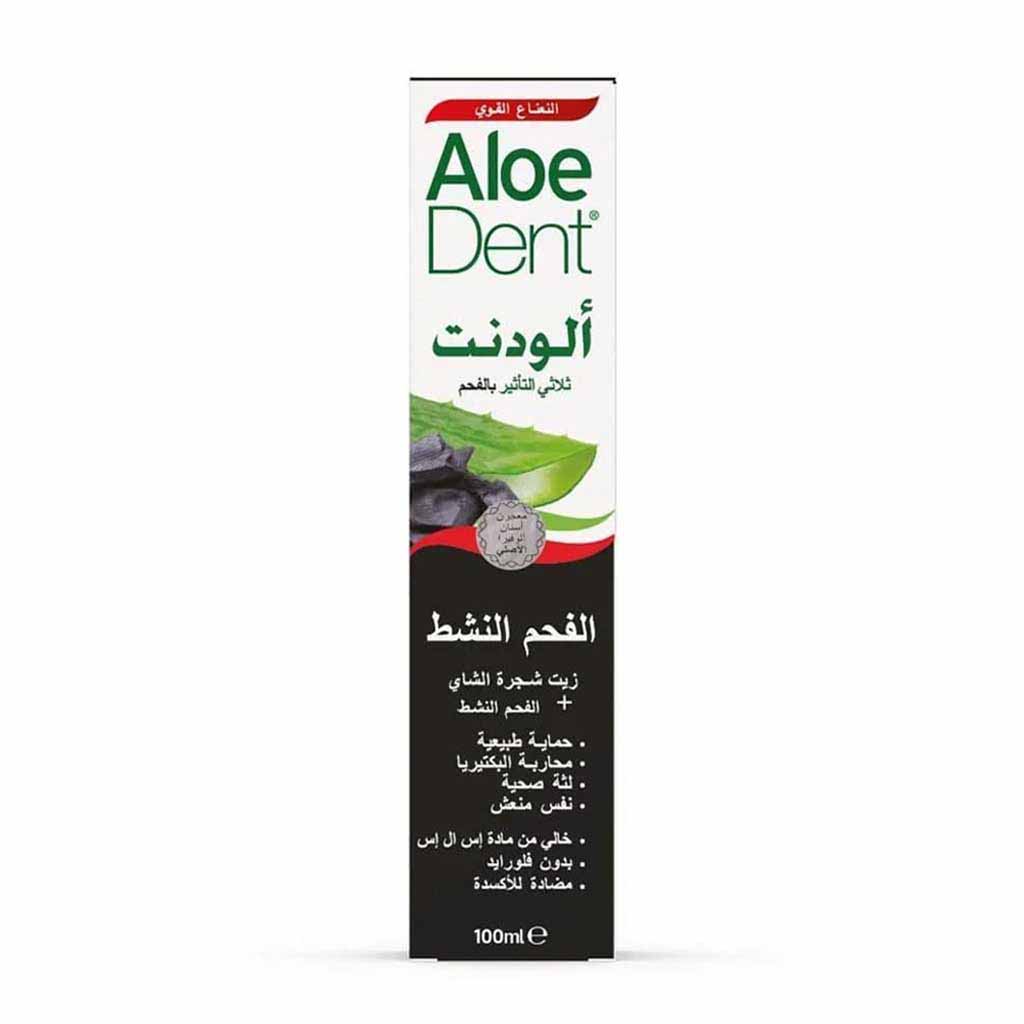 Aloe Dent Toothpaste Charcoal 100ml
