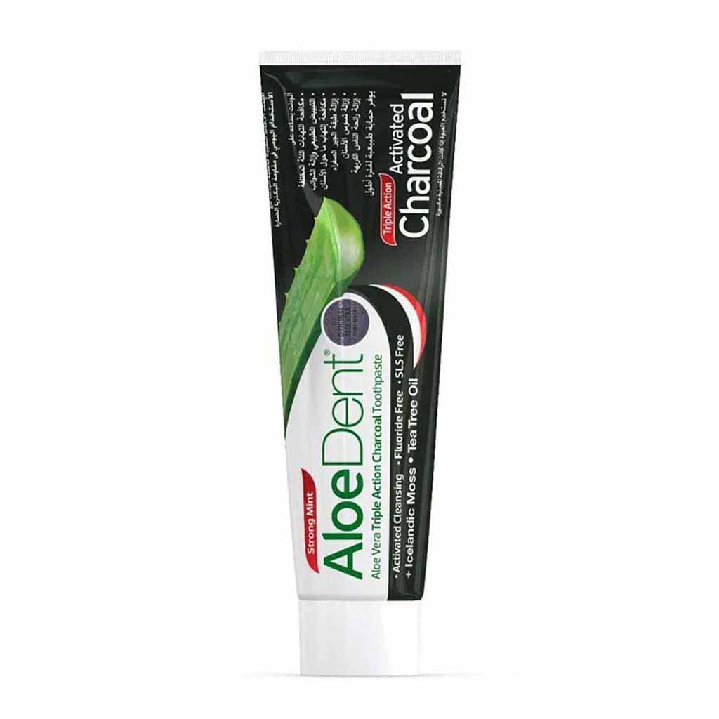 Aloe Dent Toothpaste Charcoal 100ml
