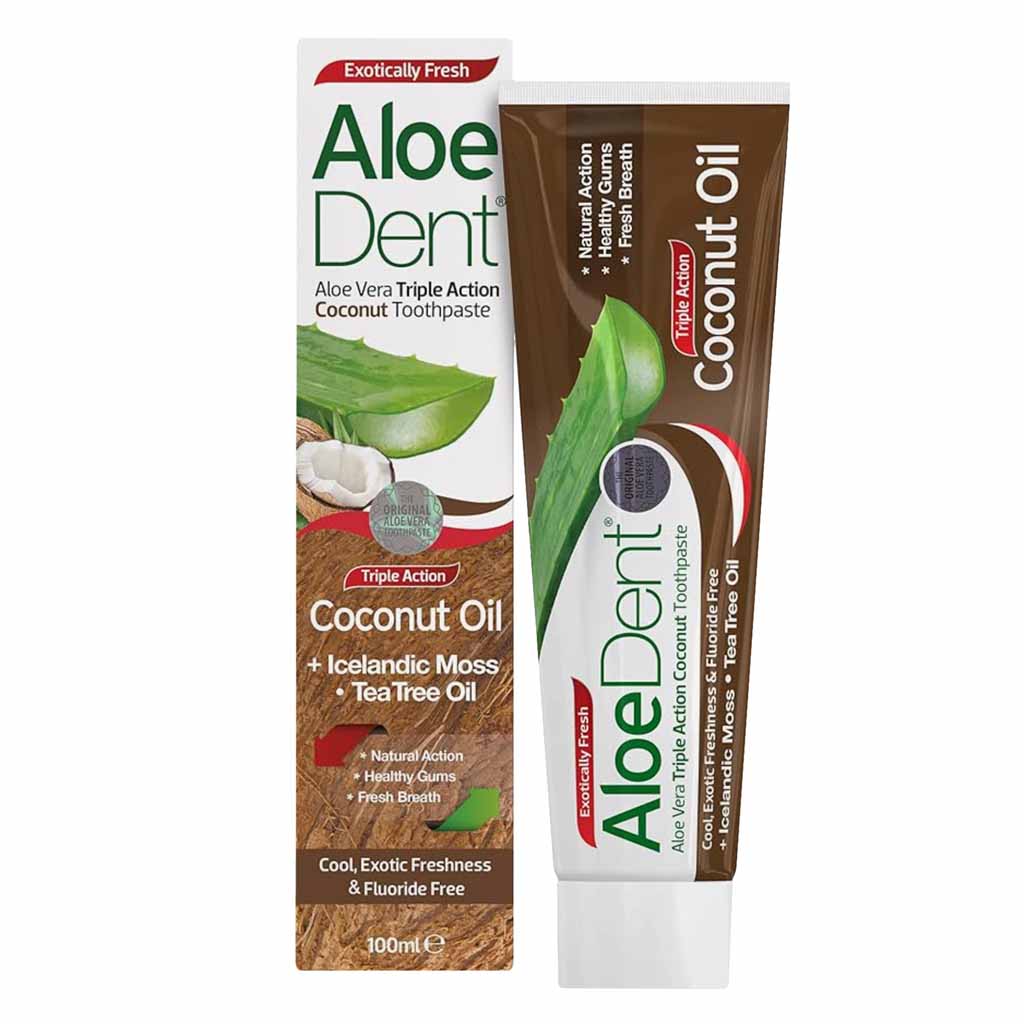Aloe Dent Coconut Oil Toothpaste 100ml