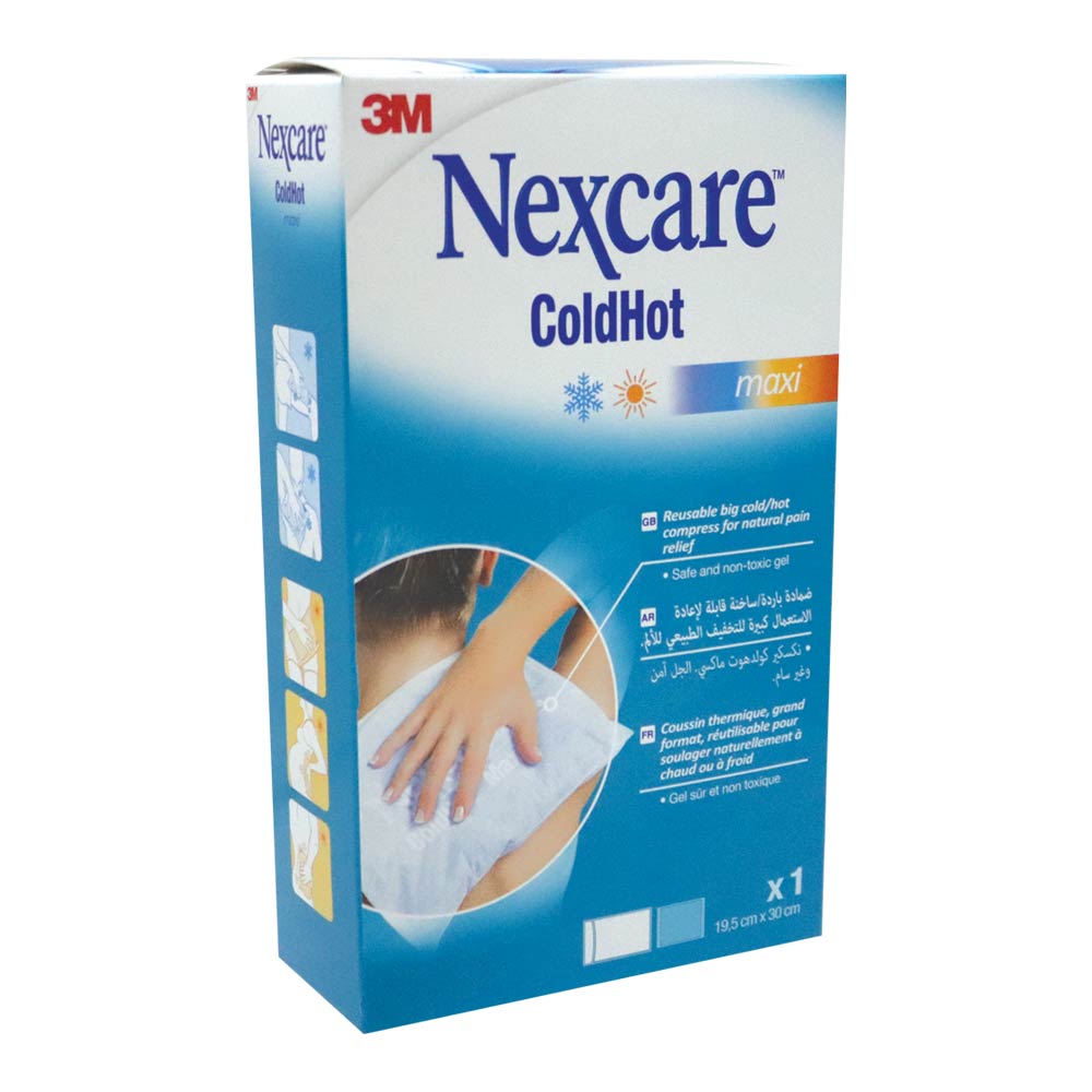 3M Nexcare, Cold Hot Maxi Reusable Pack, Large reusable cold and hot therapy pack