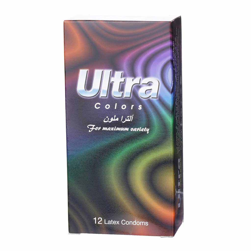 Ultra Condom Colored 12'S
