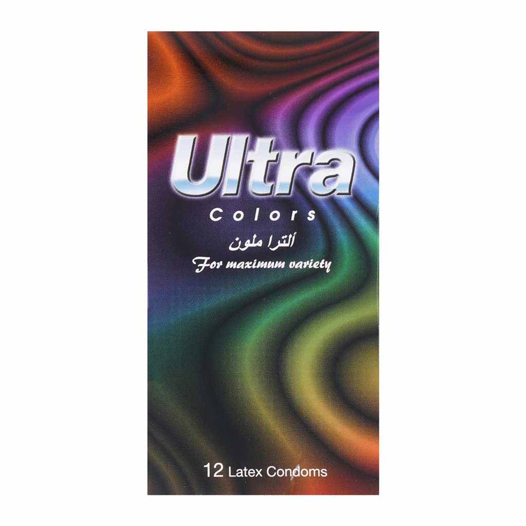 Ultra Condom Colored 12'S