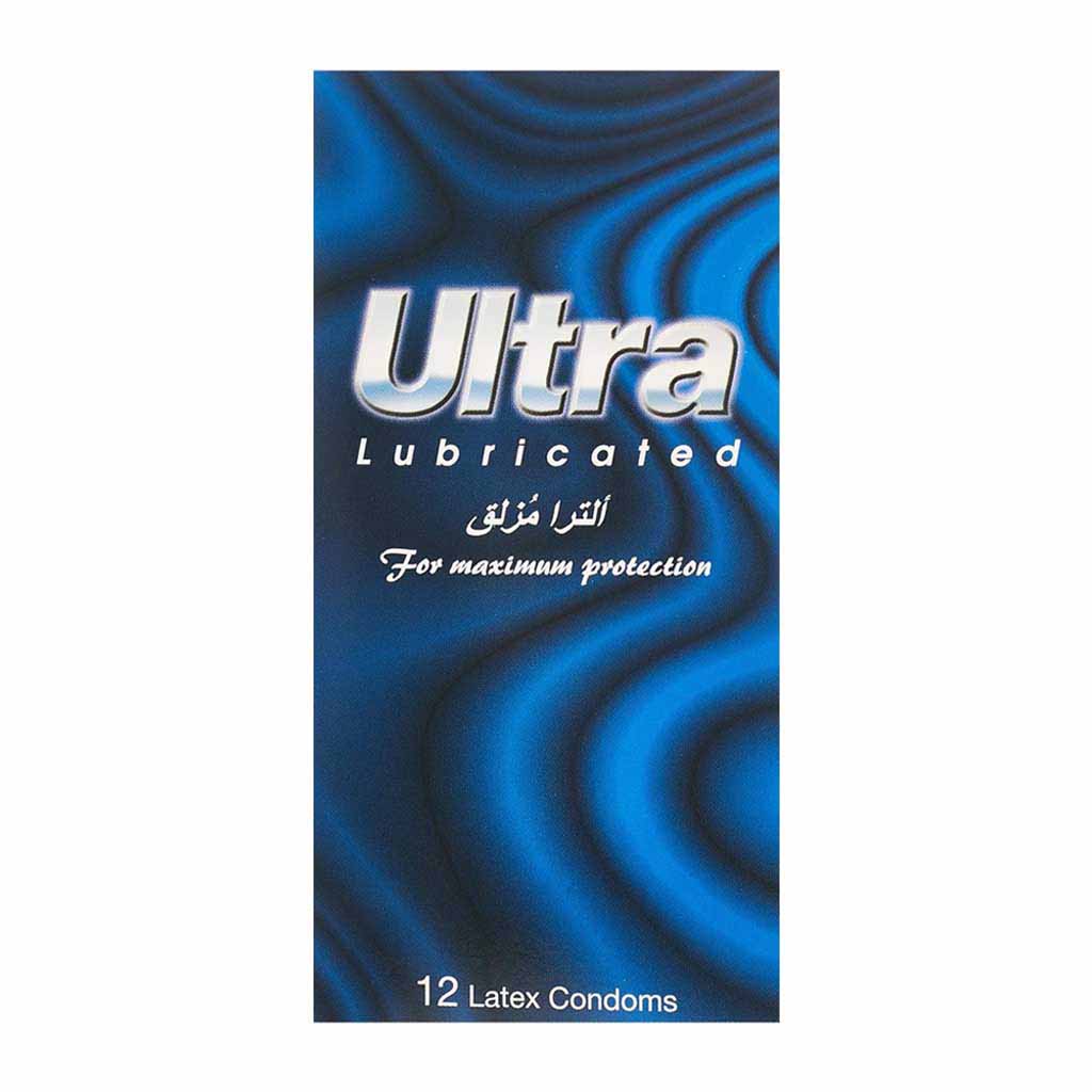 Ultra, Lubricated Latex Condoms, Smooth lubricated condoms for comfort