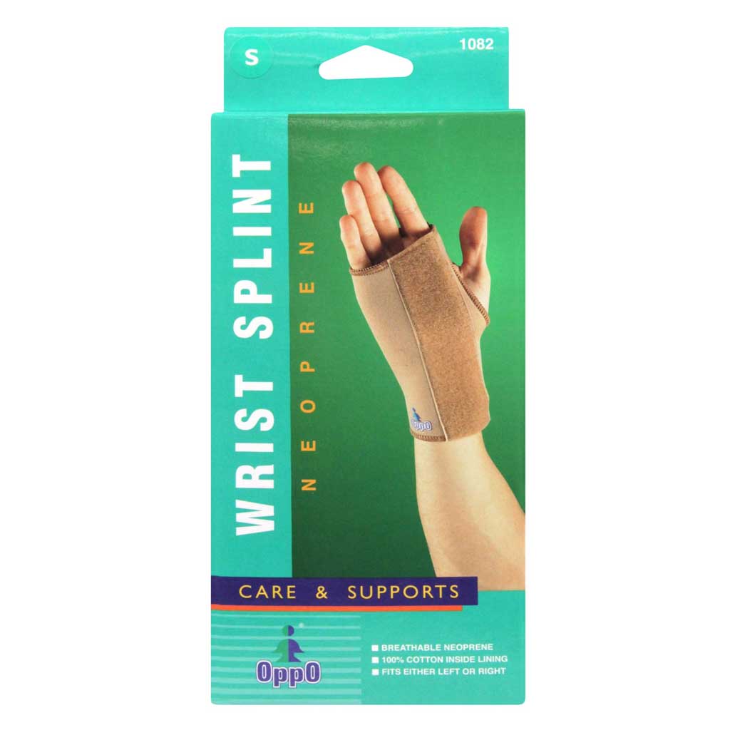 Oppo, Wrist Splint, Adjustable wrist support for injury recovery, standard size
