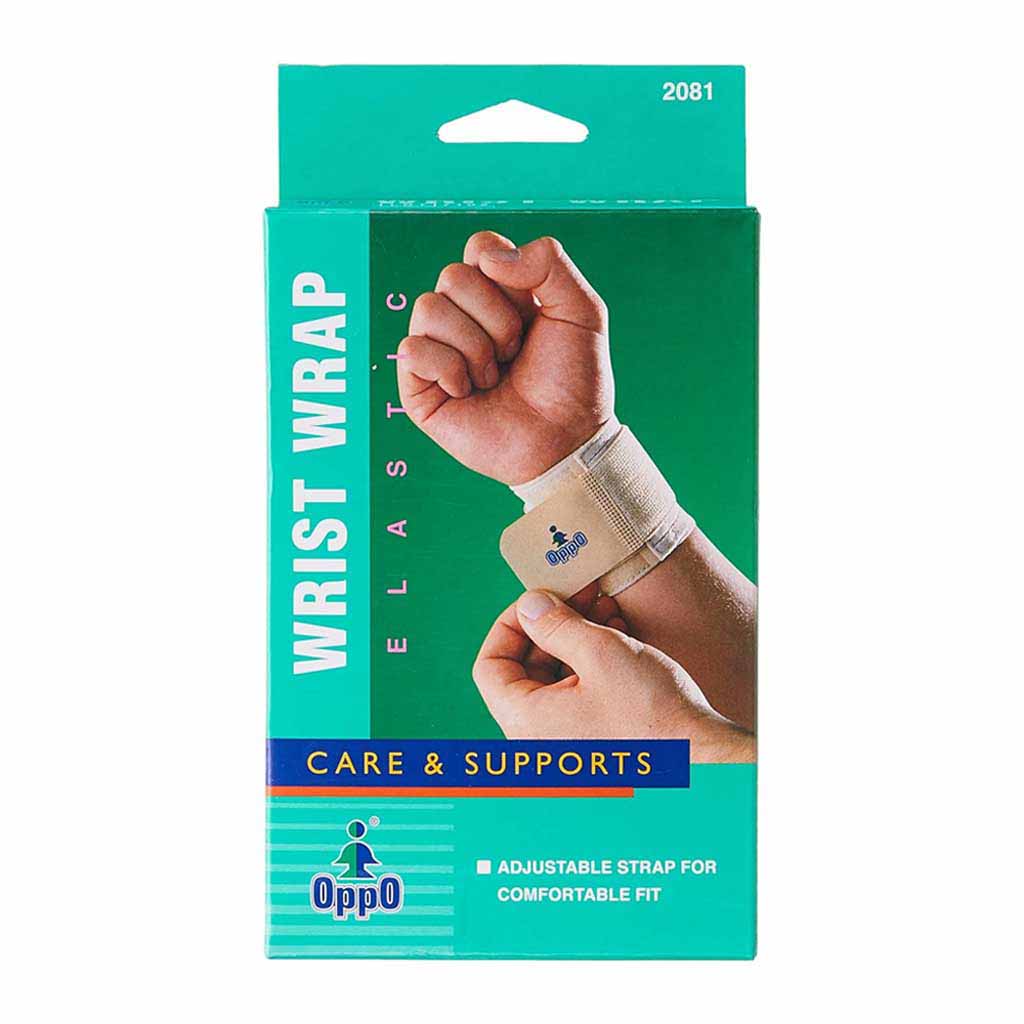 Oppo, Wrist Wrap, Adjustable wrist support for injury prevention, one size